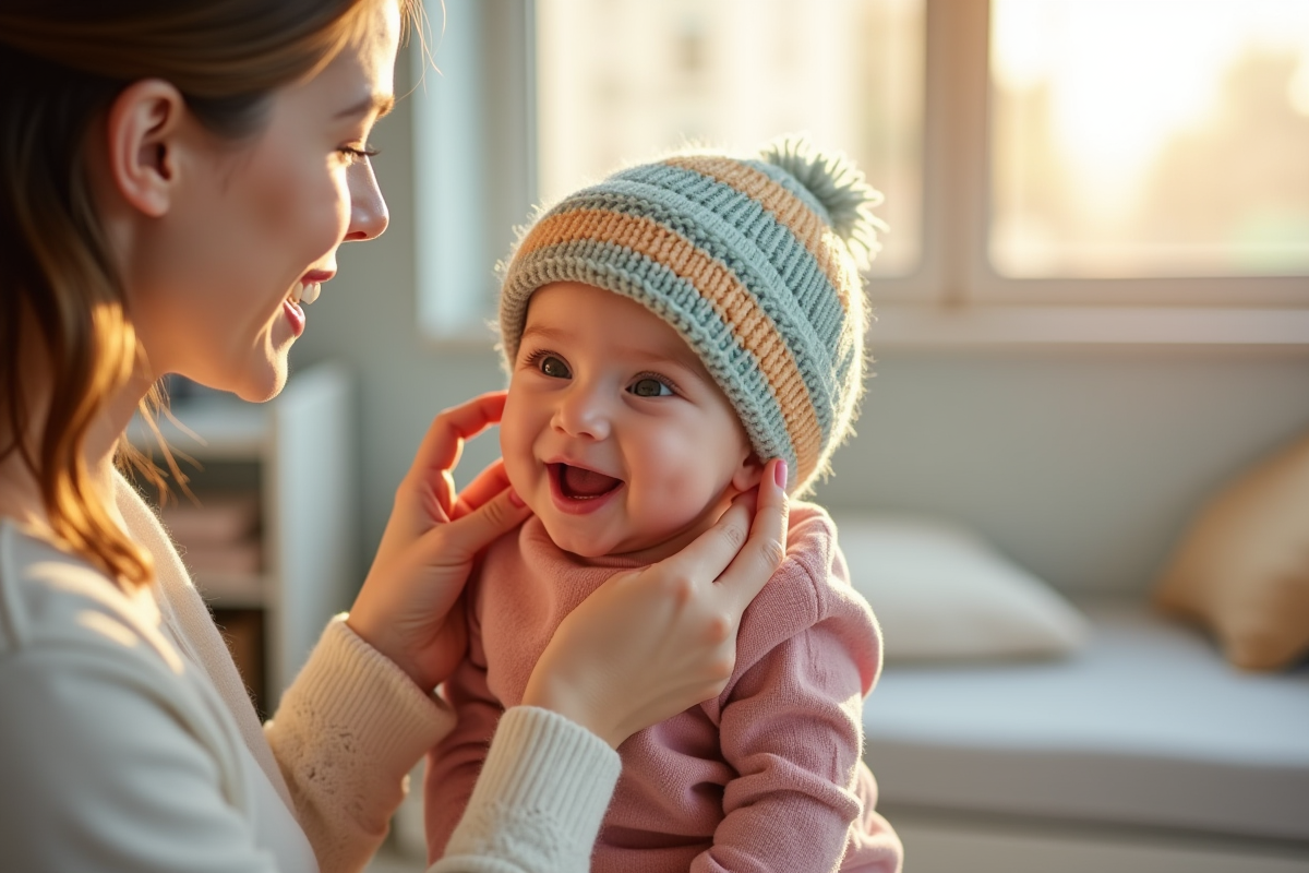 Enlèvement du bonnet du bébé : le moment idéal et les bonnes pratiques